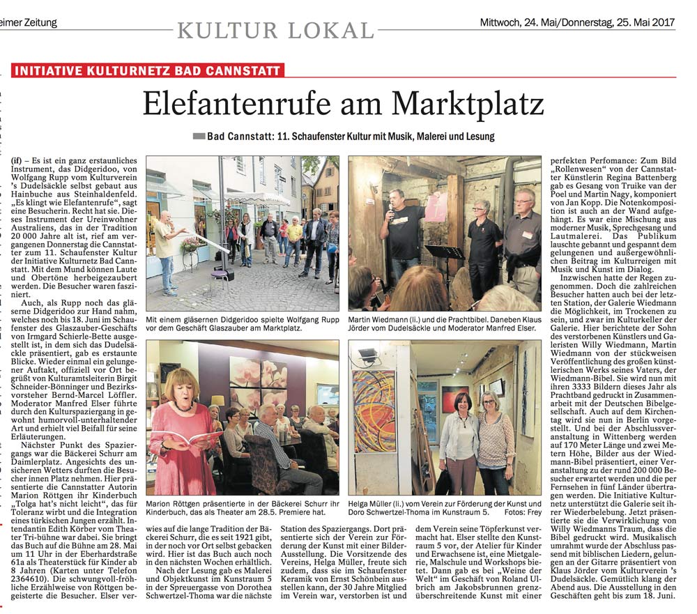 Quelle: Cannstatter/Untertürkheimer Zeitung. 24.05.2017